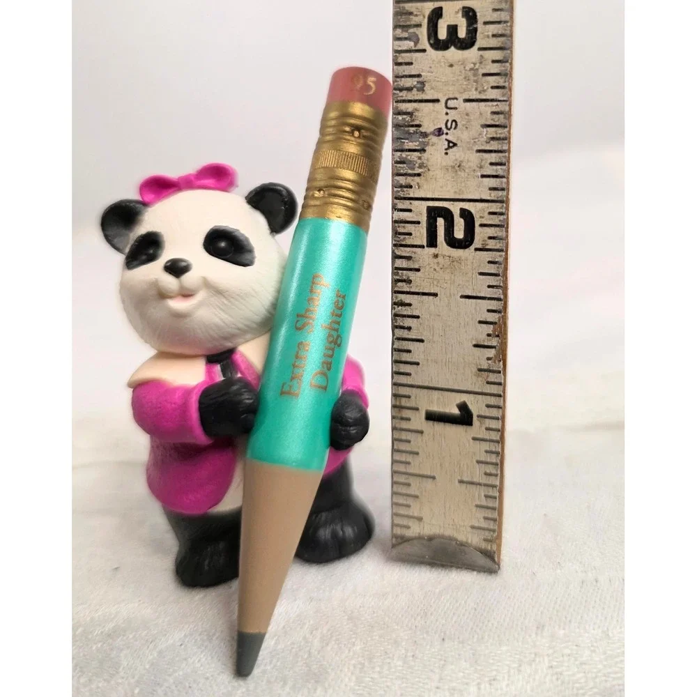 Hallmark Keepsake Ornament 1995 Extra Sharp Daughter Panda Bear Vintage QX5327